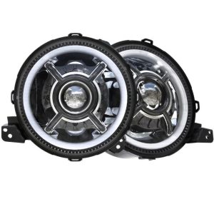 2019 LED-lyskaster for Jeep Wrangler JL 2018+ Plug and Play Wrangler JL-lyskaster med DRL Trunning Signal For Jeep JL