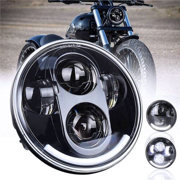 75 '' Led Headlight 12v Headlight For Harley Davidson