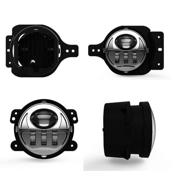 MORSUN LED Tåkelyskaster for Jeep JL 2018+ SPORTS / RUBICON / SAHARA / MOAB