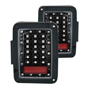 Led baklykt baklysbremselampe for Jeep Wrangler 2007+ kjøretøy