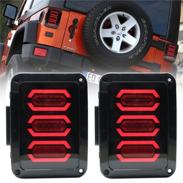 Morsun Brems Omvendt Sving Signal Lys For 2007-2018 JK JKU Wrangler Hale Lampe