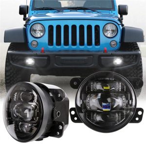 Morsun Driving Lights Front Bumper Projector LED-tåkelys For Jeep Wrangler JK 2007-2017