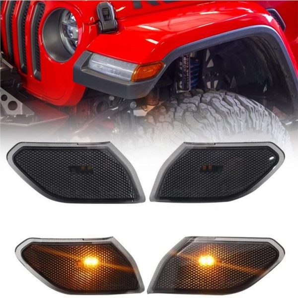 Morsun LED Sidemarkers Blinklys For 2018+ Jeep JL Wrangler