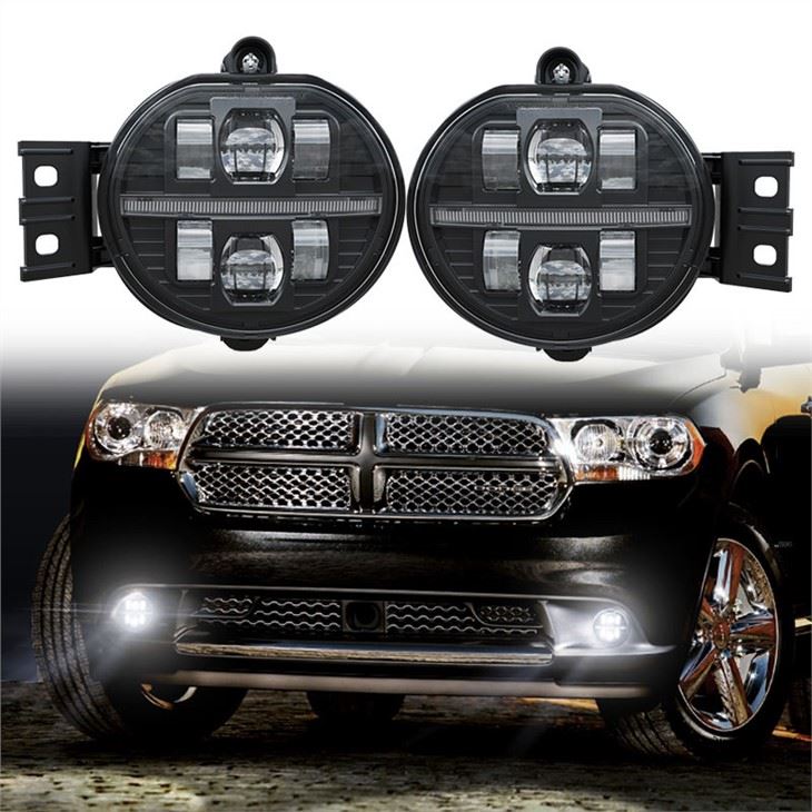 Morsun Oppgradering LED Tåkelys For Dodge Ram Durango Tilbehør 1500 2500 3500 LED Støtfanger Passerer Lys
